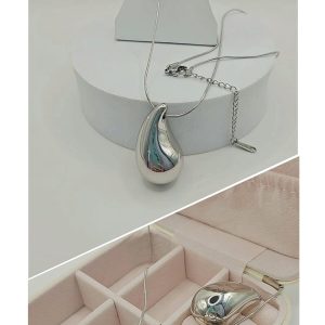 Conjunto Bold Gota em banho Ródio